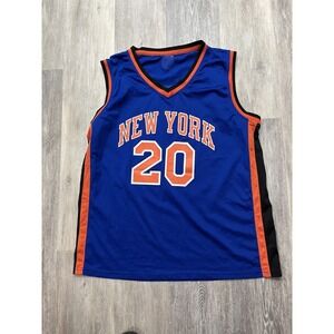 Vintage New York Knicks Allan Houston NBA Basketball Jersey Size XL